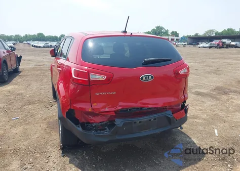 2011 Kia Sportage Lx from USA, damaged, VIN KNDPB3A21B7015594